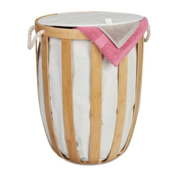 Pyykkikori 55x45cm, 2.4L., beige/vaaleanruskea