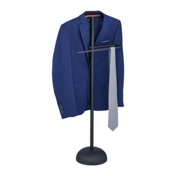 Vaateteline 110x45x24cm, musta/ruskea