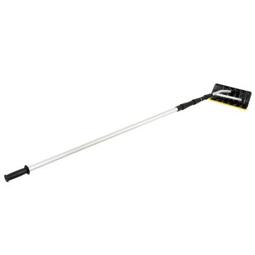Auton lumiharja 40x15x610cm, hopea/musta väri