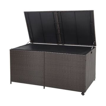 Садовый ящик для вещей 150x77x73см, тёмно-коричневого цвета