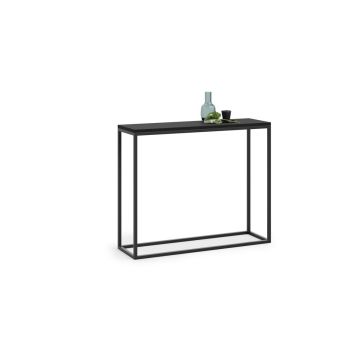 Konsolipöytä Konsoli 100x80x30cm, musta