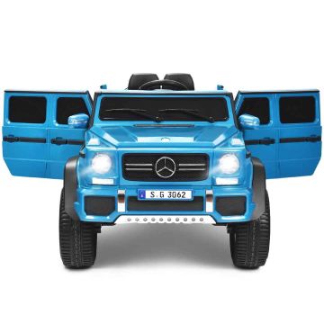 Lasten sähköauto 115x67x57cm, sininen/musta