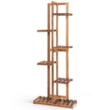Подставка для цветов 50x21x124см, коричневого цвета
