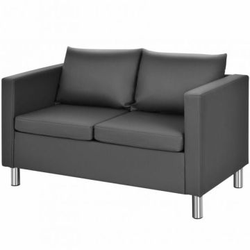 Sohva 120x60x62,5cm, tummanharmaa väri
