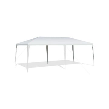 Katosteltta 300x600x260cm, valkoinen