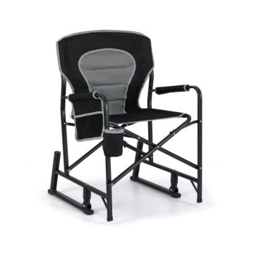 Туристический стул 62,5x65x97см, чёрного цвета