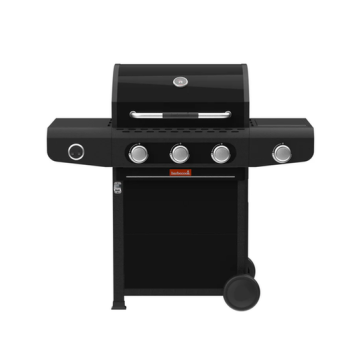 Kaasugrilli Barbecook Gas Barbecue Siesta 310 Graphite, 124 × 56 × 118 cm