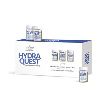 Aktiivikosteuttava tiiviste FARMONA HYDRA QUEST, 10 ampullia, 5 ml kussakin