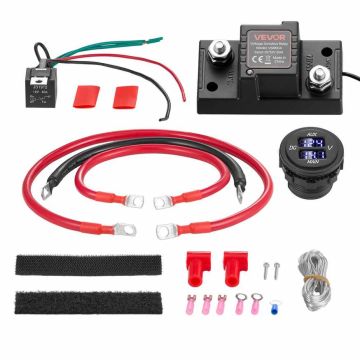 Akun erotinkytkinsarja VEVOR VSR004, 12 V, 80 A, 85 × 43 × 37 mm