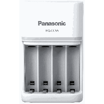 Akkulaturi Panasonic ENELOOP BQ-CC55E, 4 akulle