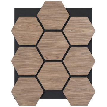 Acoustic wall panels, 4 pcs, 81 × 66 cm