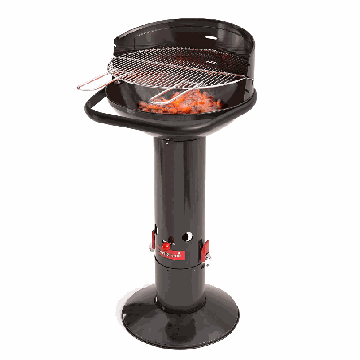 Hiiligrilli Barbecook Charcoal Barbecue Loewy 45 BC-CHA-1007, Musta, 43 × 43 × 97 cm