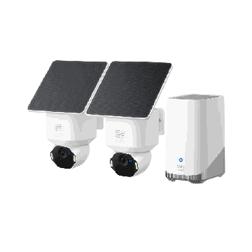 Valvontakamerapaketti Anker Eufy SoloCam E42 2-Cam Kit (HomeBase 3), 2 kameran paketti