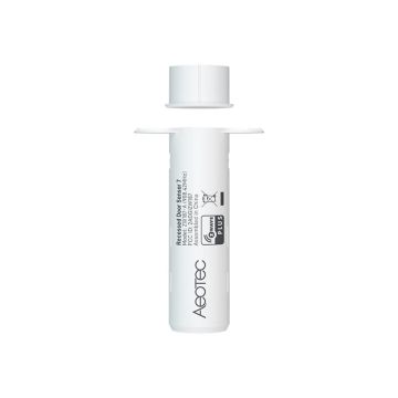 Turvajärjestelmän anturi AEOTEC Recessed Door Sensor 7, Z-Wave Plus V2, Valkoinen, 19,2 × 64 mm