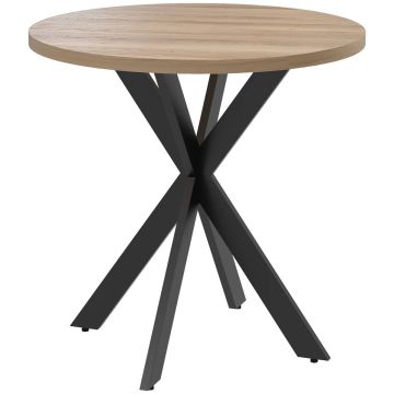 Pyöreä ruokapöytä, 2–4 henkilölle, Ø75 × 75 cm