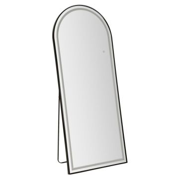 Arched mirror 066166000A, Black, 70 × 170 × 4 cm