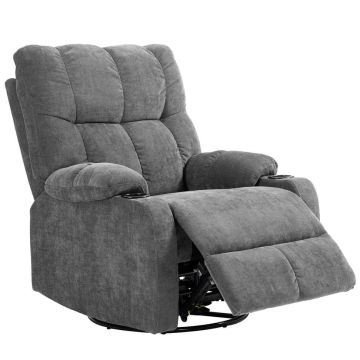Recliner-nojatuoli, jalkatuella, 88 × 108 × 96 cm
