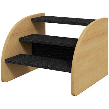 Lemmikkiportaat, 3 askelmaa, 38,5 × 38,5 × 30 cm