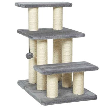 Lemmikkiportaat, 3 askelmaa, 52 × 34,5 × 54 cm