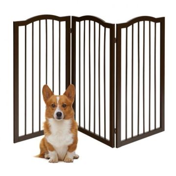 Pet Gate, 3 Panels, 60.5 × 36.5 × 0.5 in