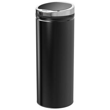 Automaattiroskakori Homcom 30.5x30.5x81.5cm., musta