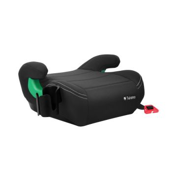 Lasten turvaistuin Tulano Cabby 25, kasvot menosuuntaan, 125–150 cm:n pituusluokka, Musta, 26 × 44 × 38 cm