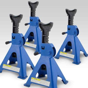 Auton pukit Bituxx, 4 kpl, 3000 kg, Sininen, 21 × 28,5 × 18,5 cm