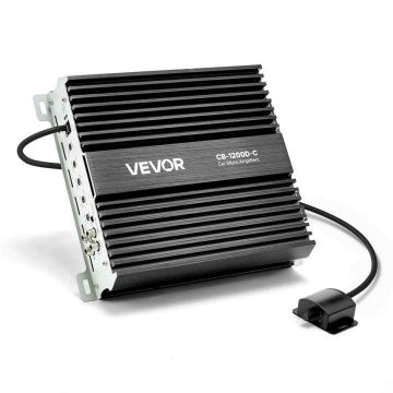 Autovahvistin VEVOR CB-1200D-C, 1 kanava, 1200 W RMS, 265 × 225 × 60 mm