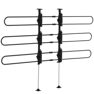 Auton väliseinä koirille PawHut 150x124cm, musta