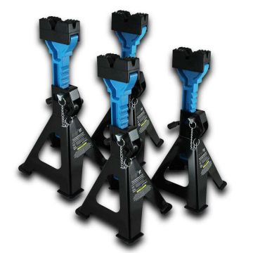 Auton pukit Bituxx, 4 kpl, Siniset, 21 × 19 × 33–44,5 cm