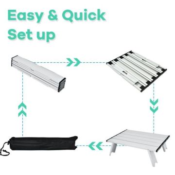 Набор из 2 пляжных кресел и столика, различных цветов