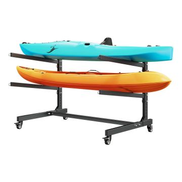 Kajakkiteline VEVOR JHKYS-002, 2 kajakille, 80 kg, 90,5 × 80 × 119 cm
