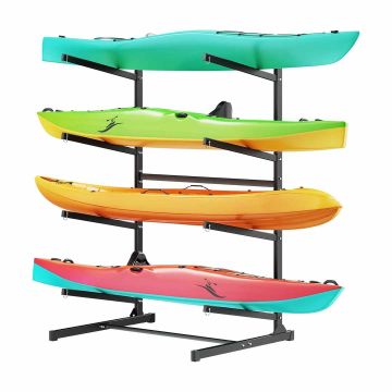 Kajakkiteline VEVOR JHKYS-004, 4 kajakille, 100 kg, 99,6 × 178 × 116,5 cm