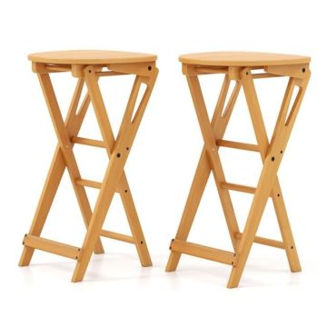 Bar stools, 2 pcs, 30 × 28 × 61 cm