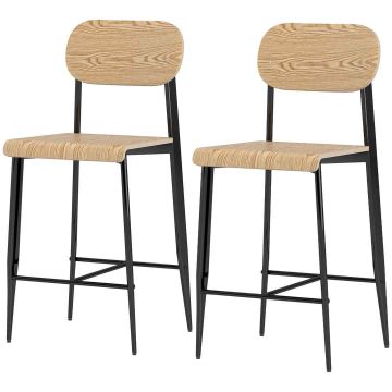 Baarituolit, 2 kpl, 43 × 103 × 55 cm