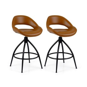 Bar stools, 2 pcs, 47 × 90 × 51 cm