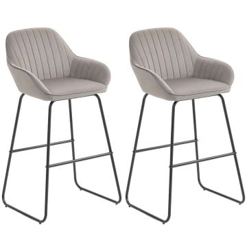 Baarituolit, 2 kpl, 50,5 × 96 × 53 cm