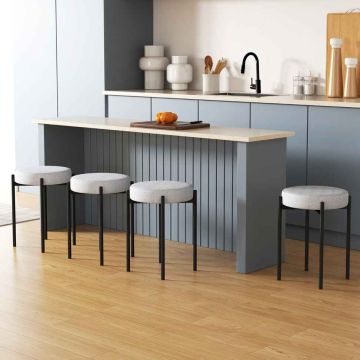 Bar stool set, 4 pcs, 40 × 50 × 40 cm