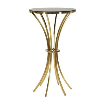 Bar table Shanty, Gold/black