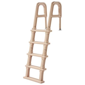 Лестница для бассейна VEVOR U10, 5 ступеней, Серо-коричневая, 81 × 60,5 × 179 см