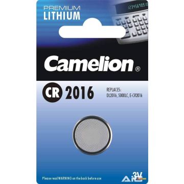 Paristo Camelion CR2016-BP1, CR2016, 1 kpl