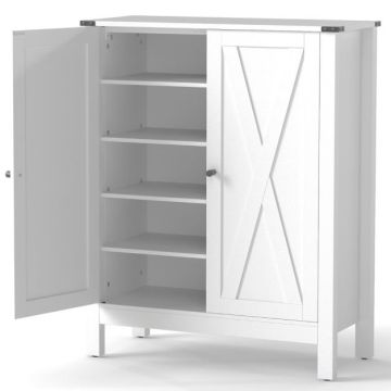 Shoe cabinet, 6 levels, 80 × 100 × 35.5 cm