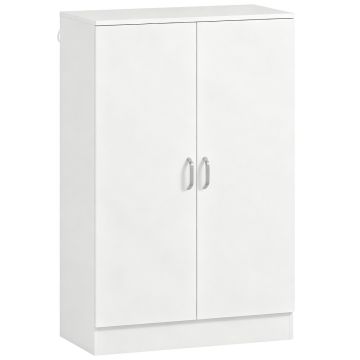 Kenkäkaappi Aosom, 2 ovea, 6 hyllyä, 70 × 108 × 35 cm