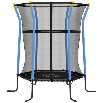 Батут Homcom 163,5x163,5x190см, черно-синий