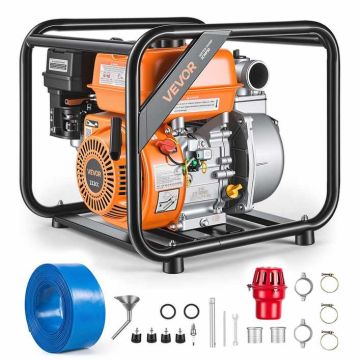 Bensiinivesipumppu VEVOR SCWP50, 7 hv, 50,8 mm, 56,5 × 48 × 50,5 cm