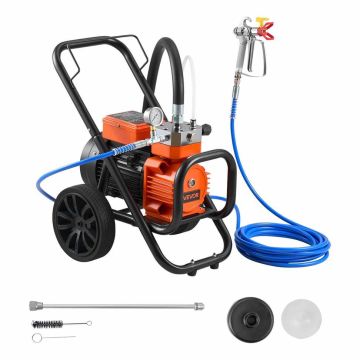 Korkeapaineruisku VEVOR 1690, 2000 W, 3300 psi, 57 × 43,5 × 64 cm