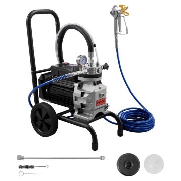 Airless-maaliruisku VEVOR TA-990, 490 × 350 × 705 mm