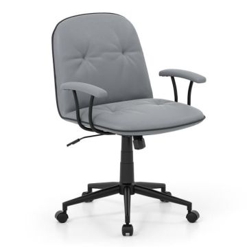 Office chair, Swivel, with armrests, 63 × 63 × 84.5–94.5 cm