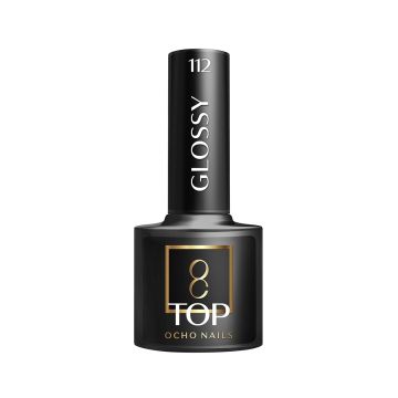 Глянцевое верхнее покрытие для ногтей OCHO NAILS GLOSSY TOP, 112
