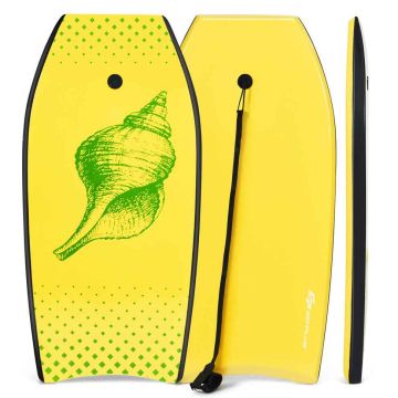 Bodyboard with leash
